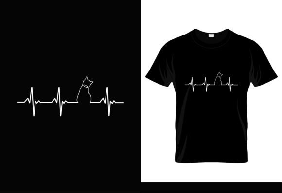 Evaluating the Cat Lover Heartbeat Gift T-Shirt Design for DIY and Gifting