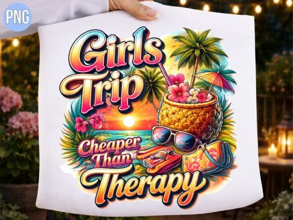 Girls Trip Cheaper Than Therapy PNG