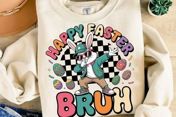 Maximizing Your Spring Sales with Happy Easter Bruh PNG and Retro Bunny Png Designs