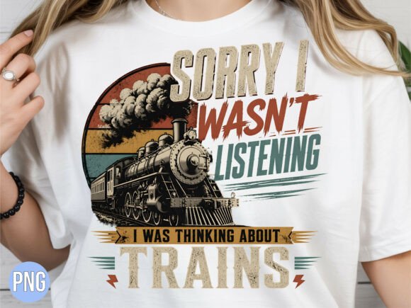 Thinking About Trains Lover PNG T-shirt: A Guide to Digital Design Quality and Utility