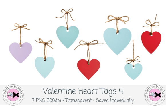 Valentine’s Day Heart Tags 4: A Craft Guide